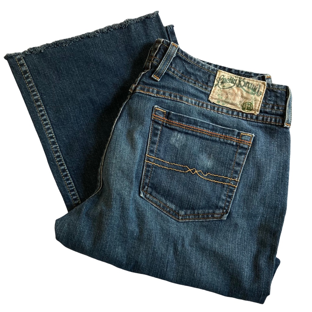 Lucky Brand Raw Hem 10 30
